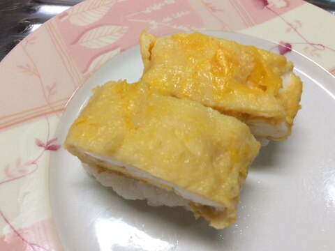 小さな玉子寿司風握り飯